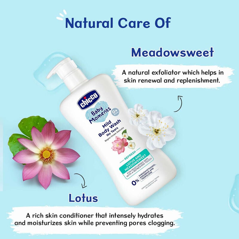 Baby Mild Bodywash Refresh (500ml) image number 5